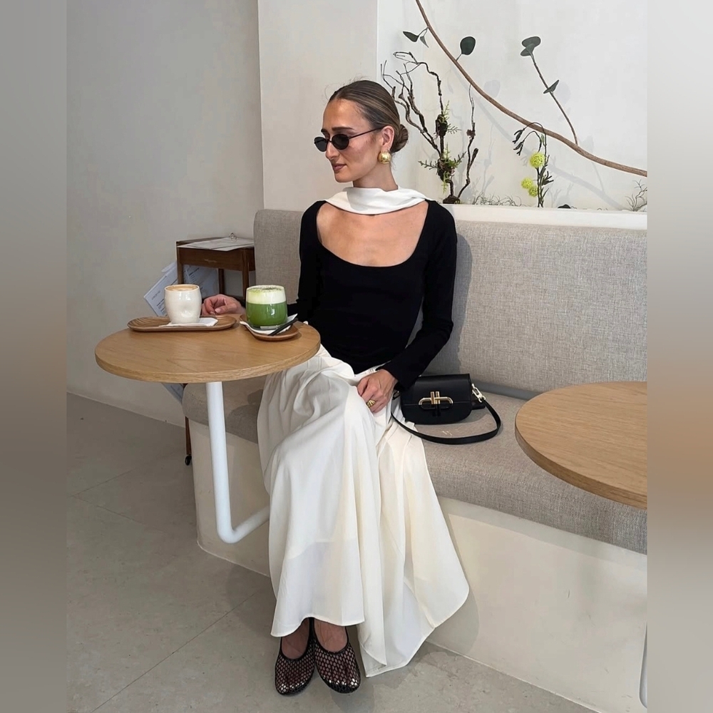 The Bekk Claire Scarf Dress - Picture 2 of 10